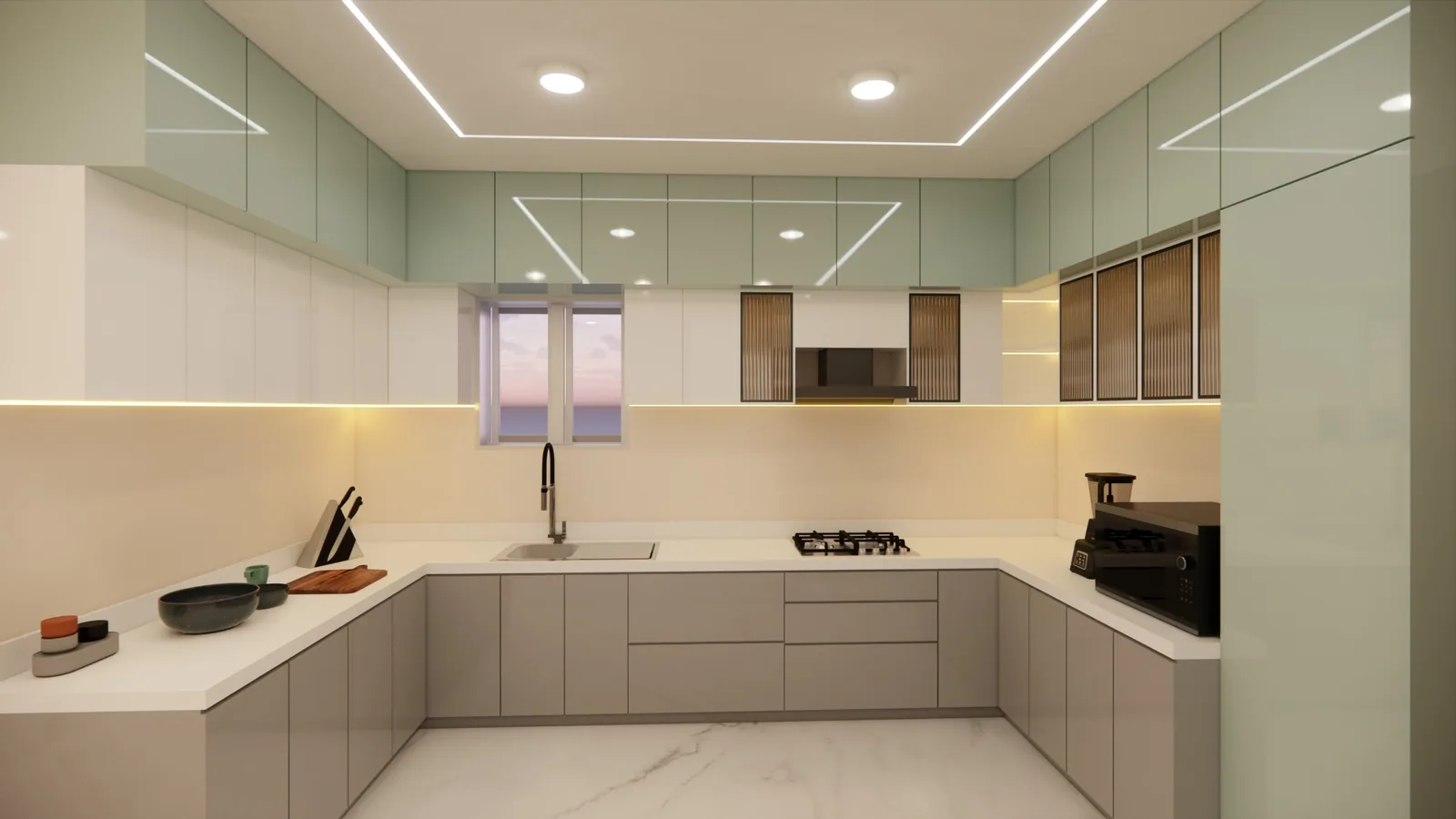 L-Shape Kitchen